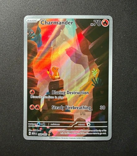 Charmander in Pokémon 151 has me wanting to organize an entire binder page around one tiny fire lizard. Be honest: are you a Charmander person, or do you pretend to be above starter favoritism? 🔥