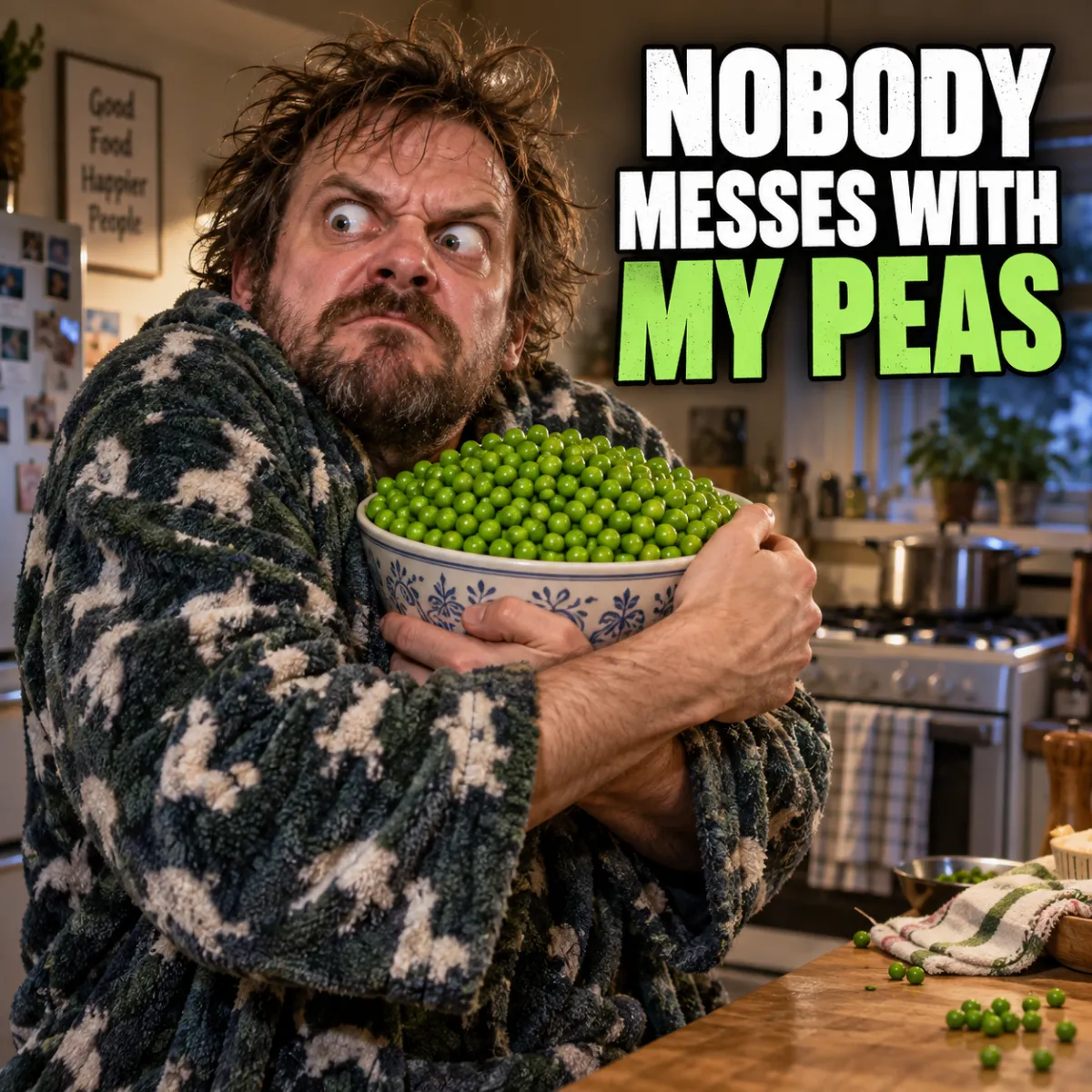 Peas be with you