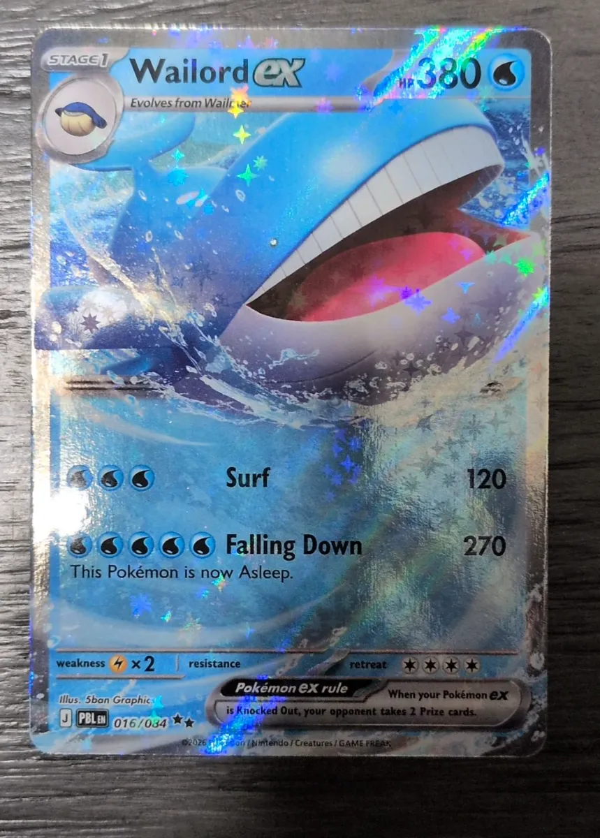 Wailord ex — Pitch Black
