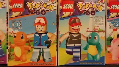 LEBQ Squirtle brick figure box

Another LEBQ box pairs its blocky trainer with Squirtle in the unlicensed Pokémon GO brick line. The package promises Pokémon. The shell paint negotiates.