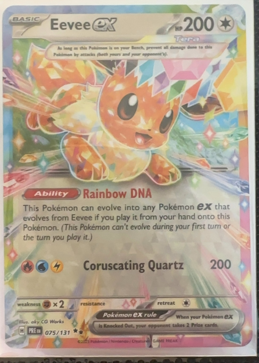Eevee ex — Prismatic Evolutions