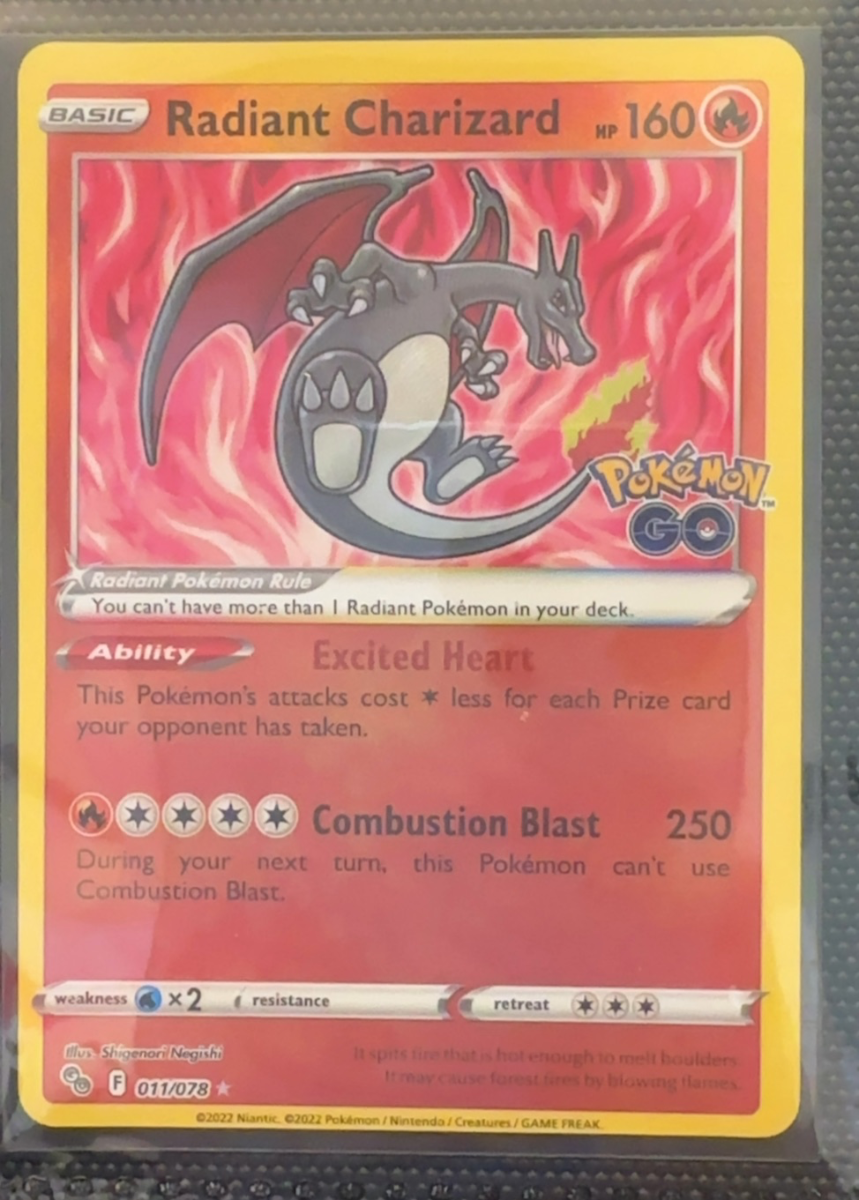 Radiant Charizard — Pokémon GO