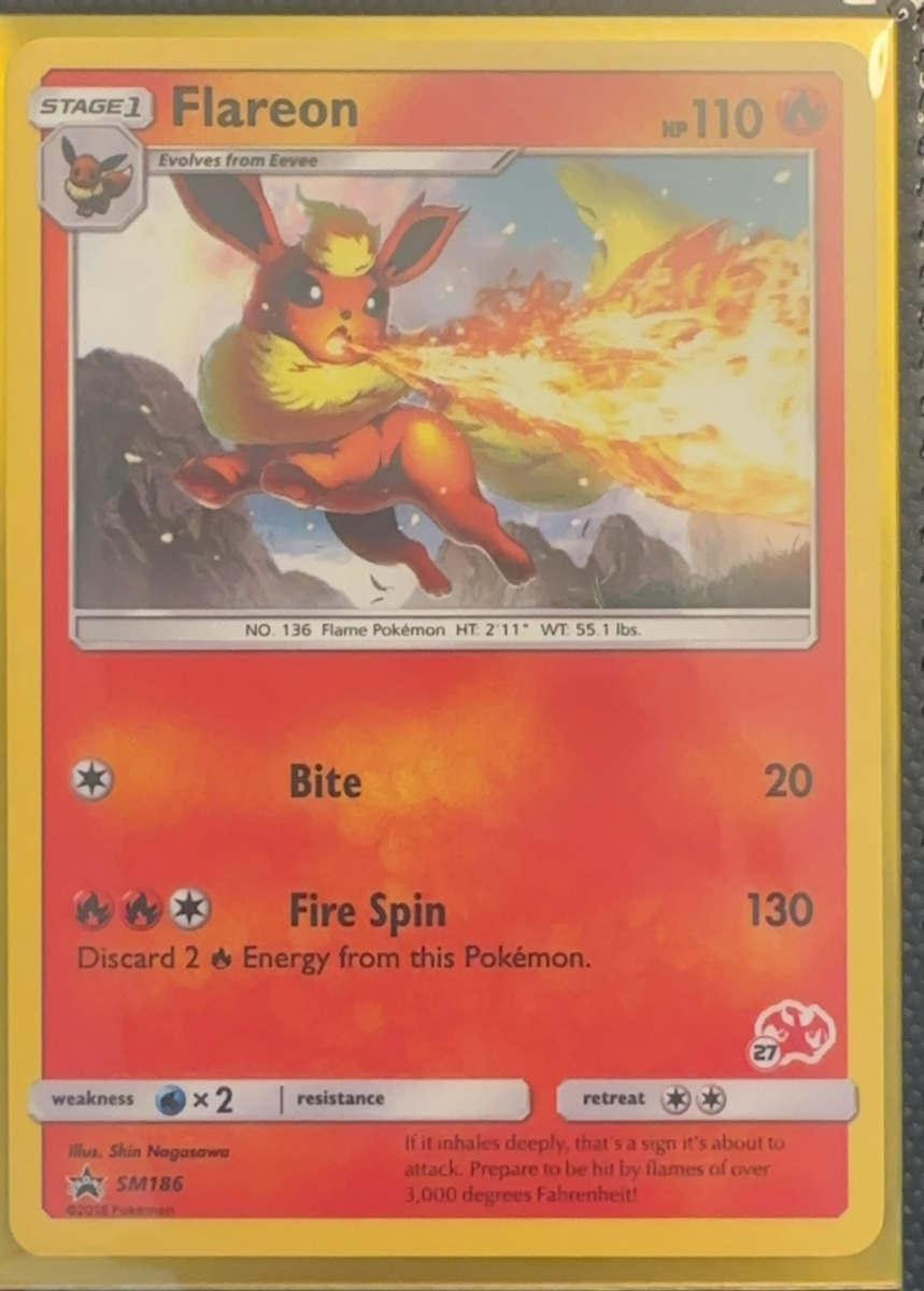 Flareon — SM Black Star Promos