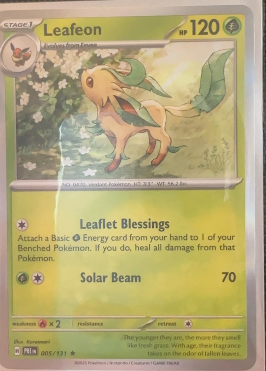 Leafeon — Prismatic Evolutions