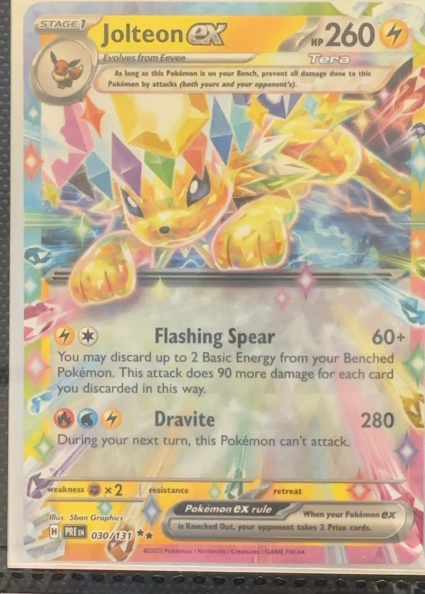 Jolteon ex — Prismatic Evolutions