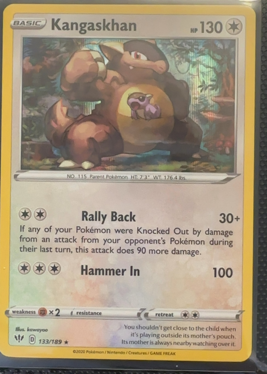 Kangaskhan — Darkness Ablaze