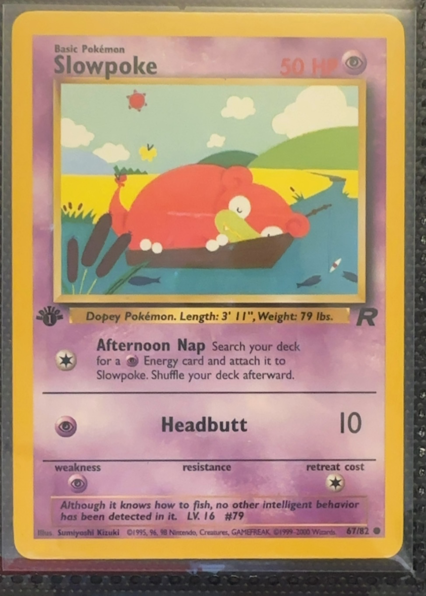 Slowpoke — Team Rocket