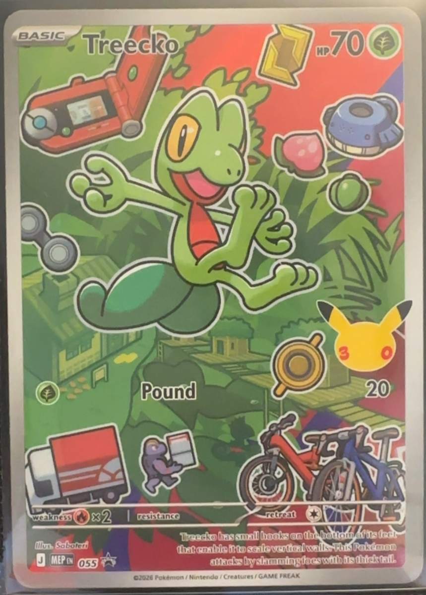 Treecko — MEP Black Star Promos