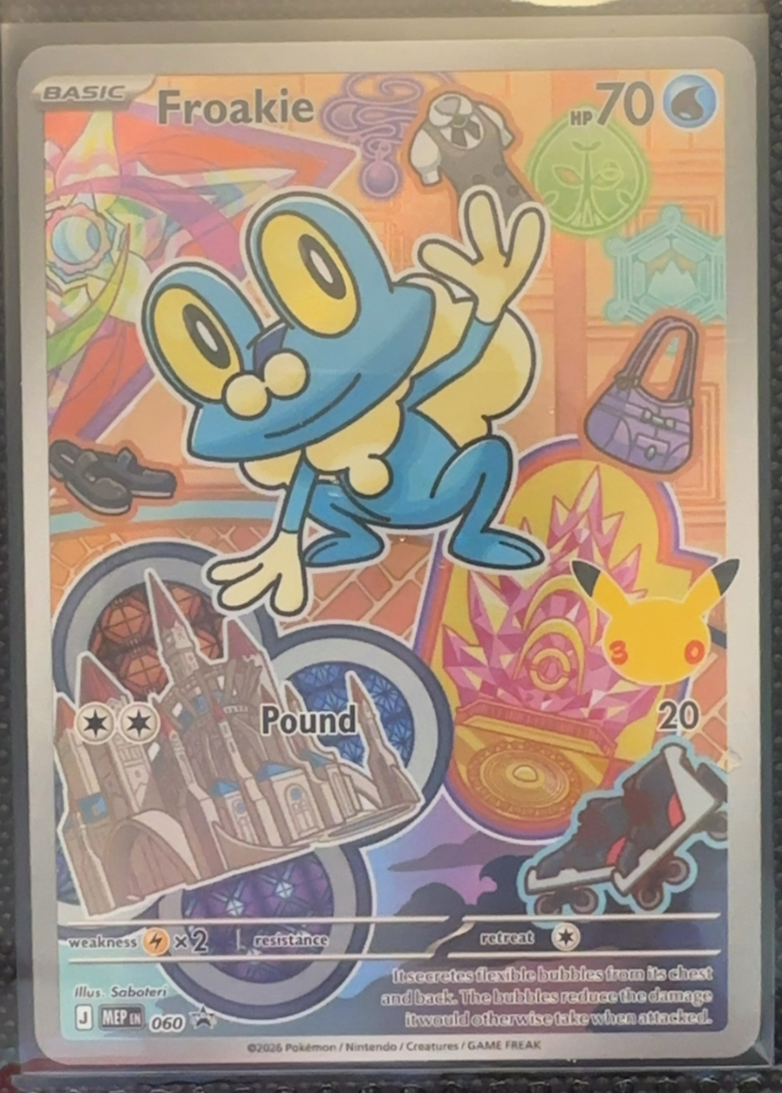 Froakie — MEP Black Star Promos