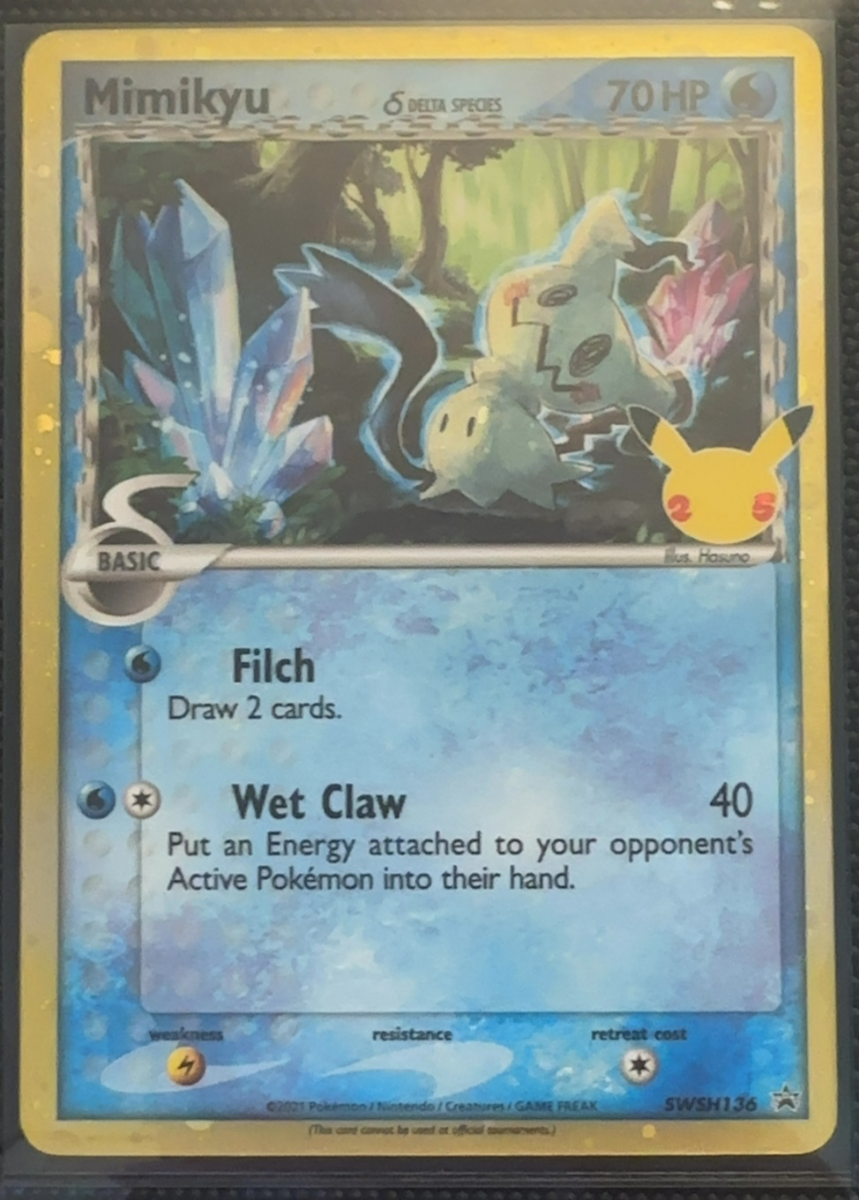 Mimikyu — SWSH Black Star Promos