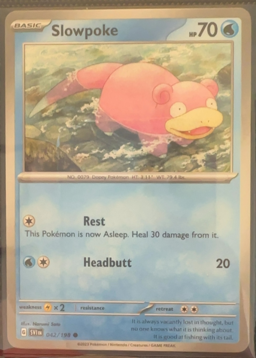 Slowpoke — Scarlet & Violet