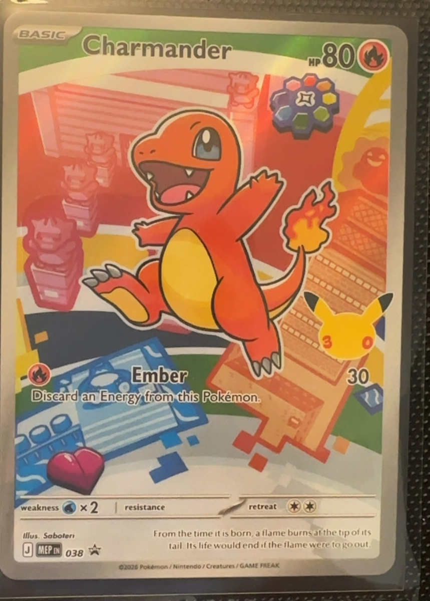 Charmander — MEP Black Star Promos