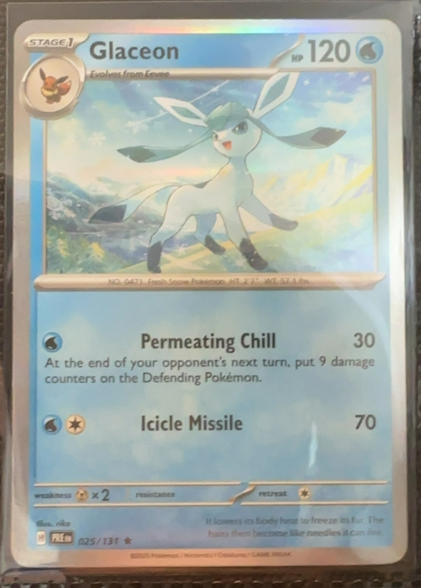 Glaceon — Prismatic Evolutions