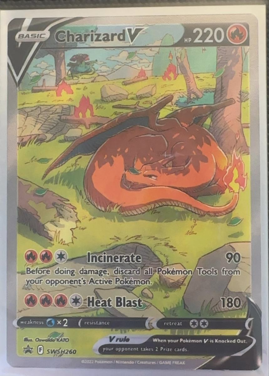 Charizard V — SWSH Black Star Promos