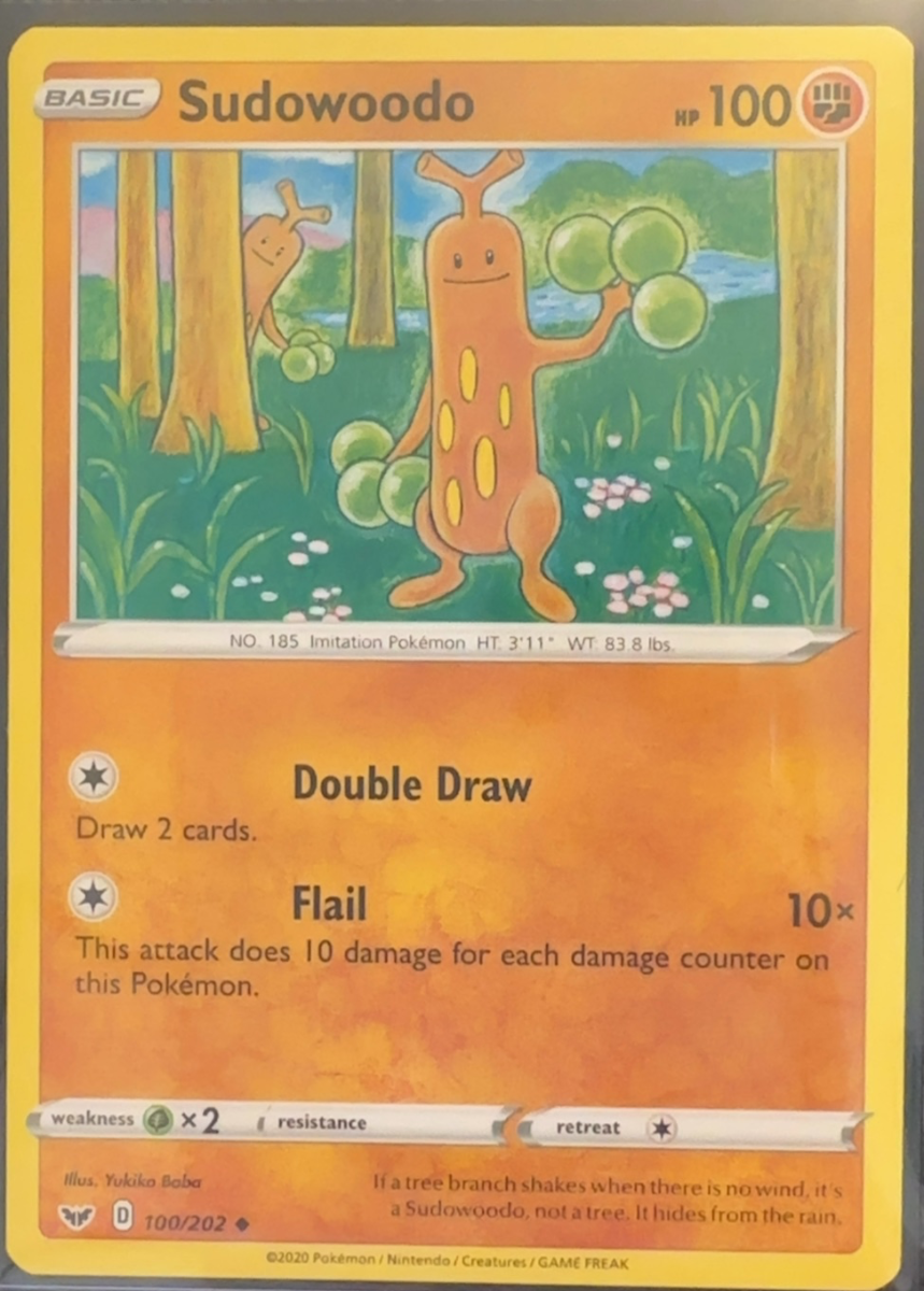 Sudowoodo — Sword & Shield