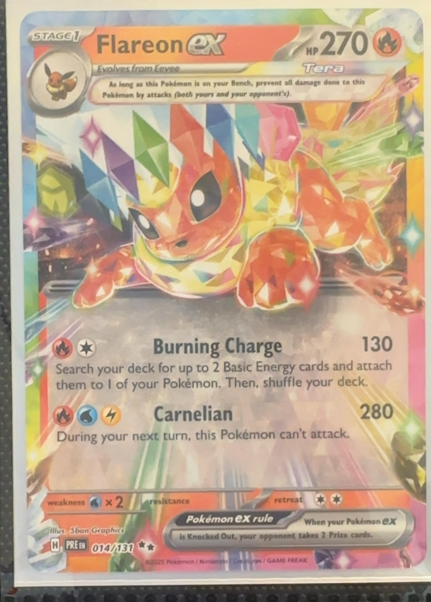 Flareon ex — Prismatic Evolutions