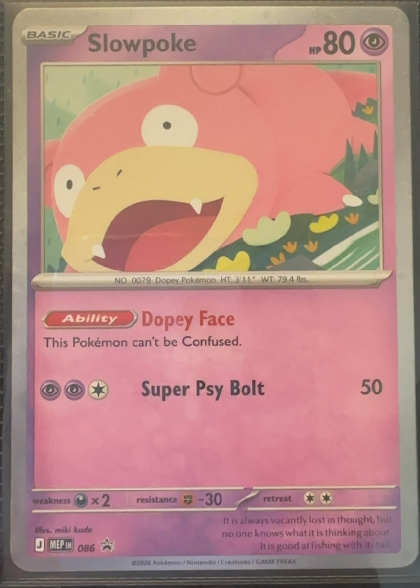 Slowpoke — MEP Black Star Promos