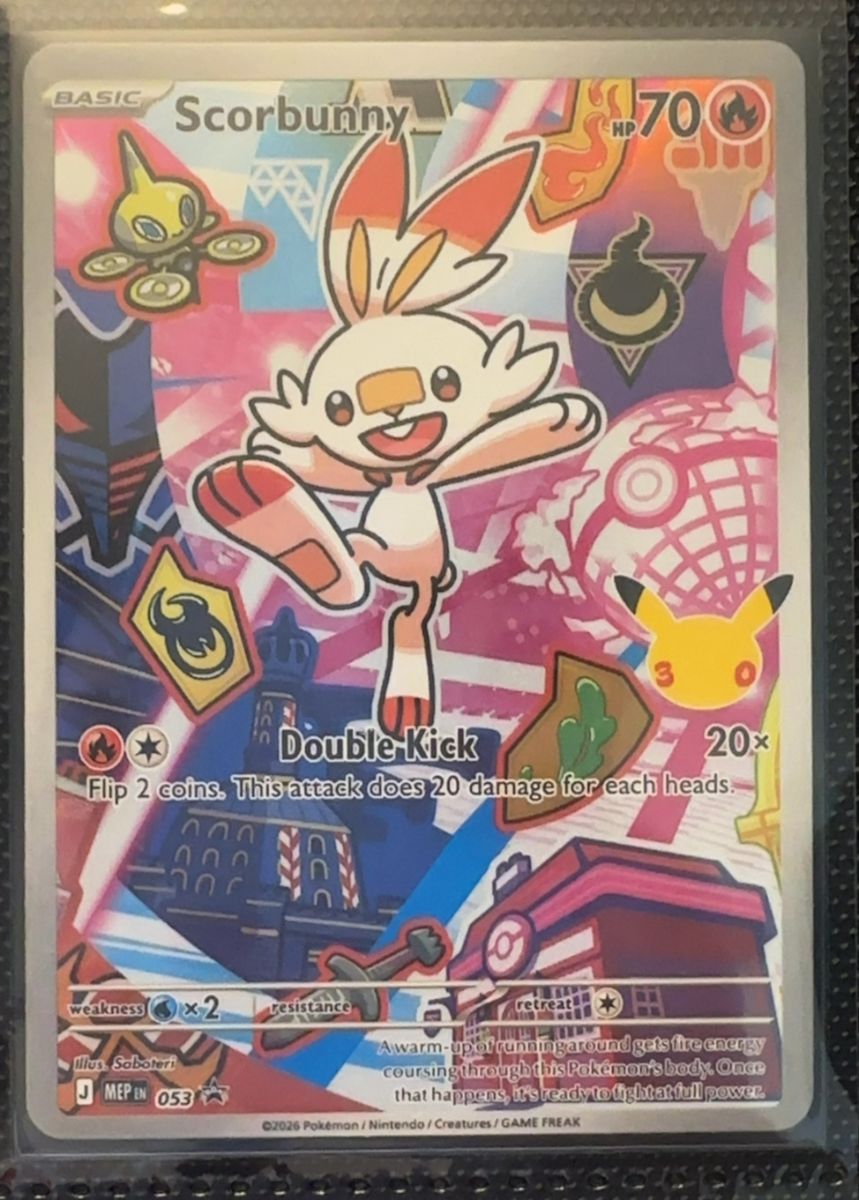 Scorbunny — MEP Black Star Promos