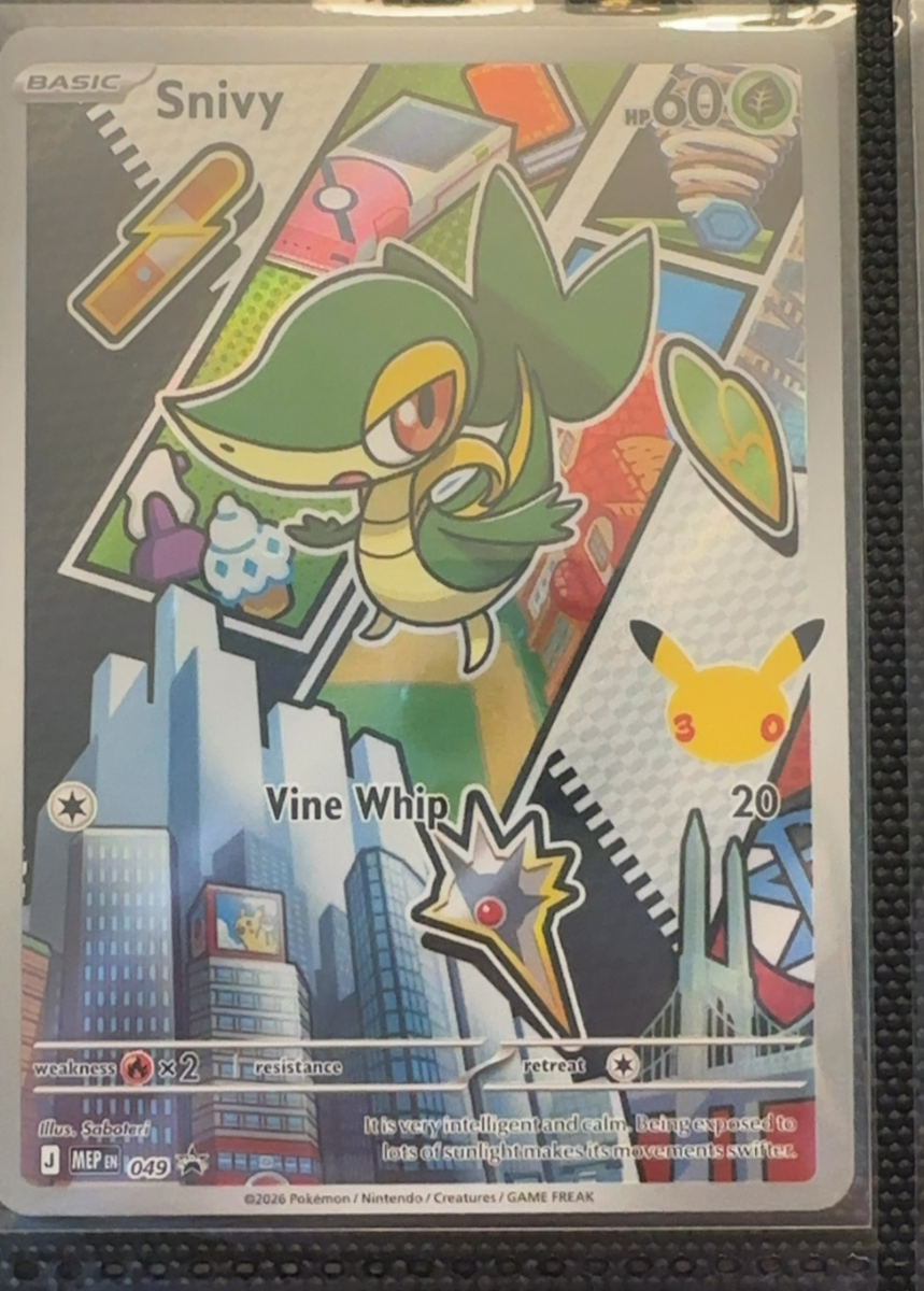 Snivy — MEP Black Star Promos