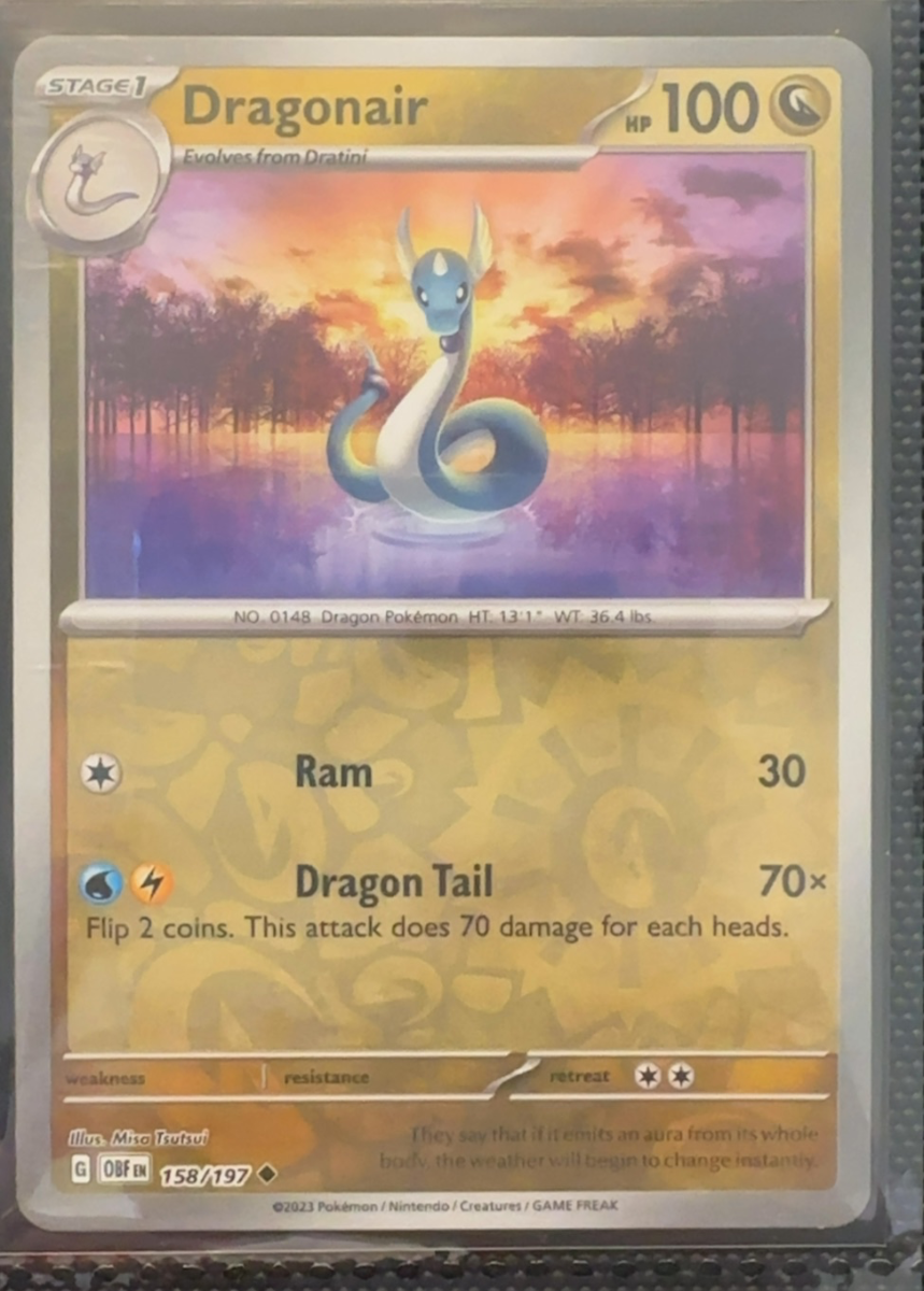 Dragonair — Obsidian Flames