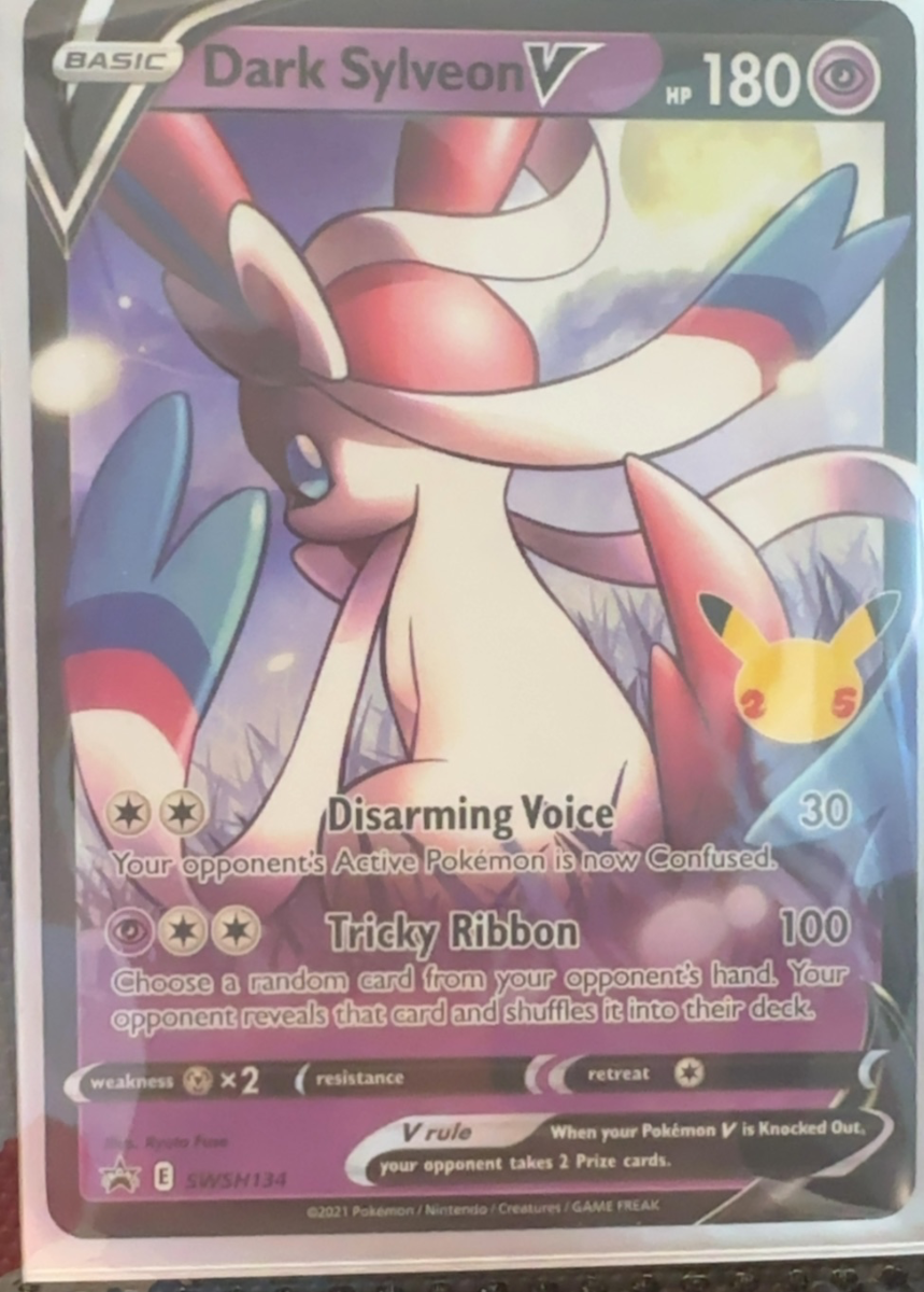 Dark Sylveon V — SWSH Black Star Promos