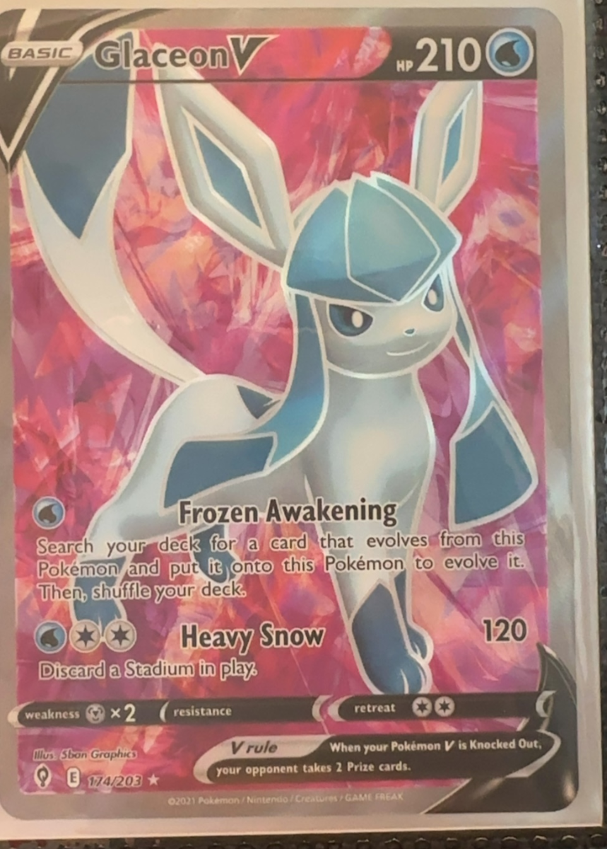 Glaceon V — Evolving Skies