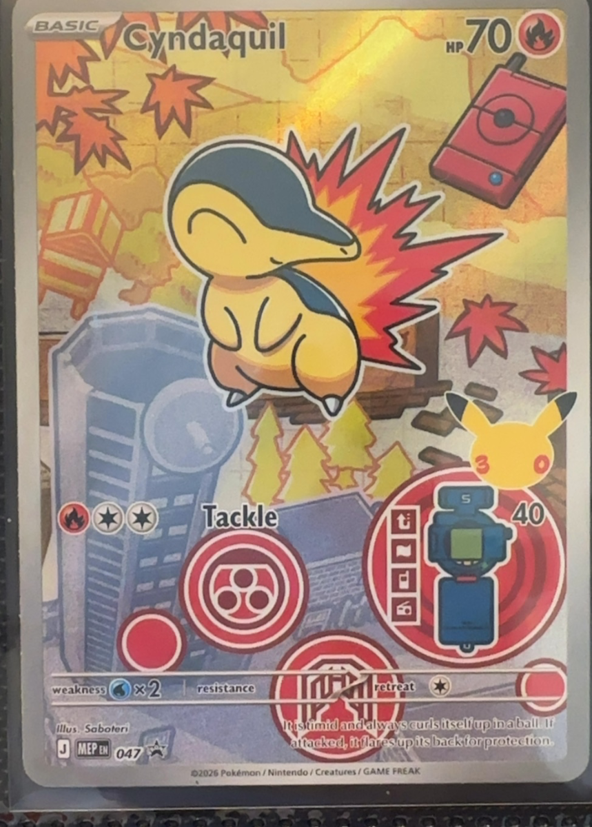 Cyndaquil — MEP Black Star Promos