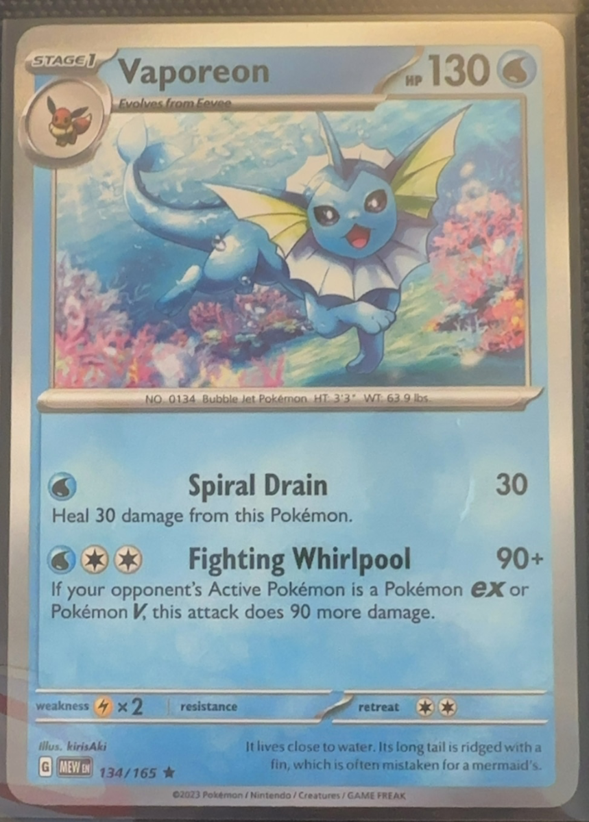 Vaporeon — 151