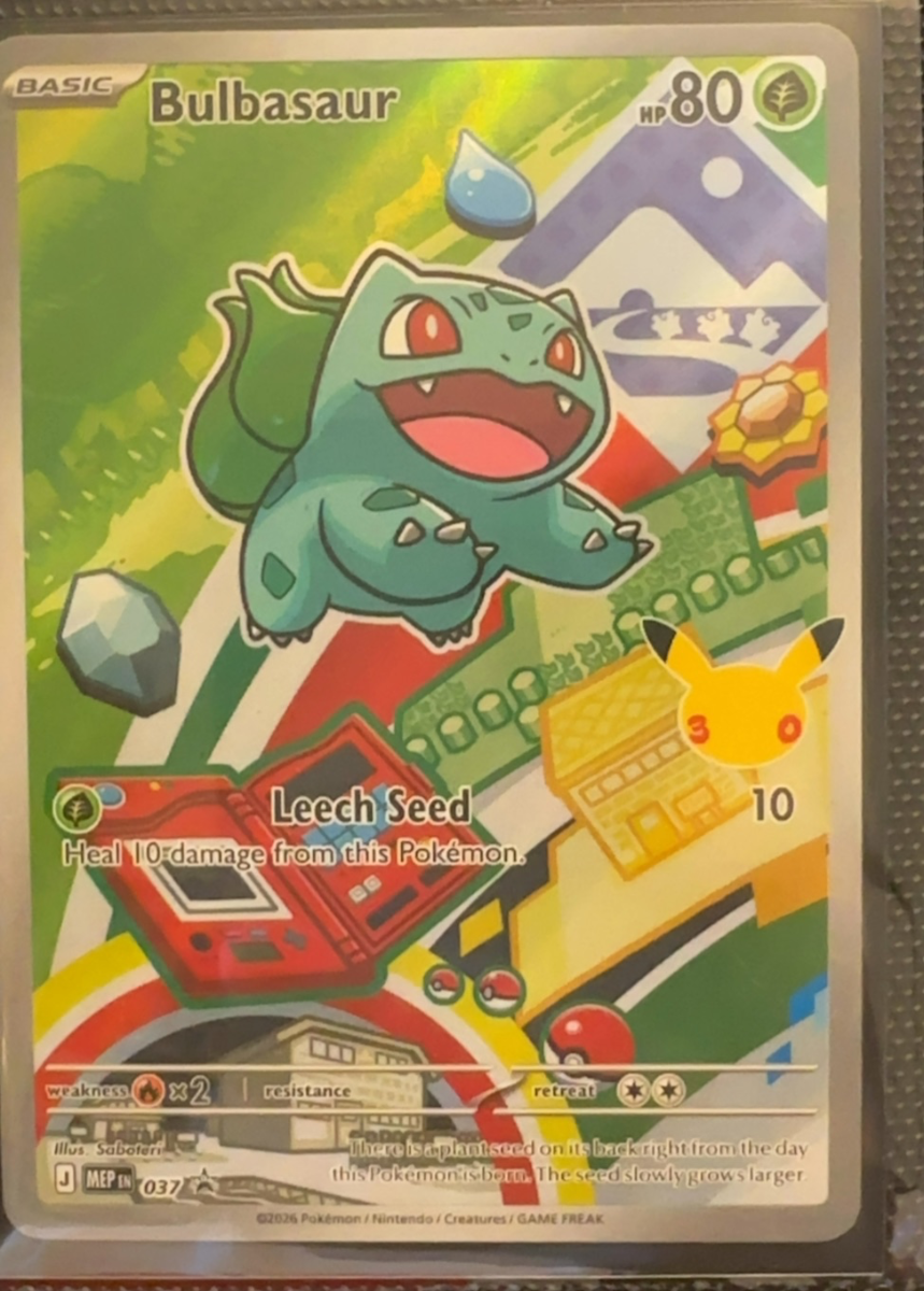 Bulbasaur — MEP Black Star Promos